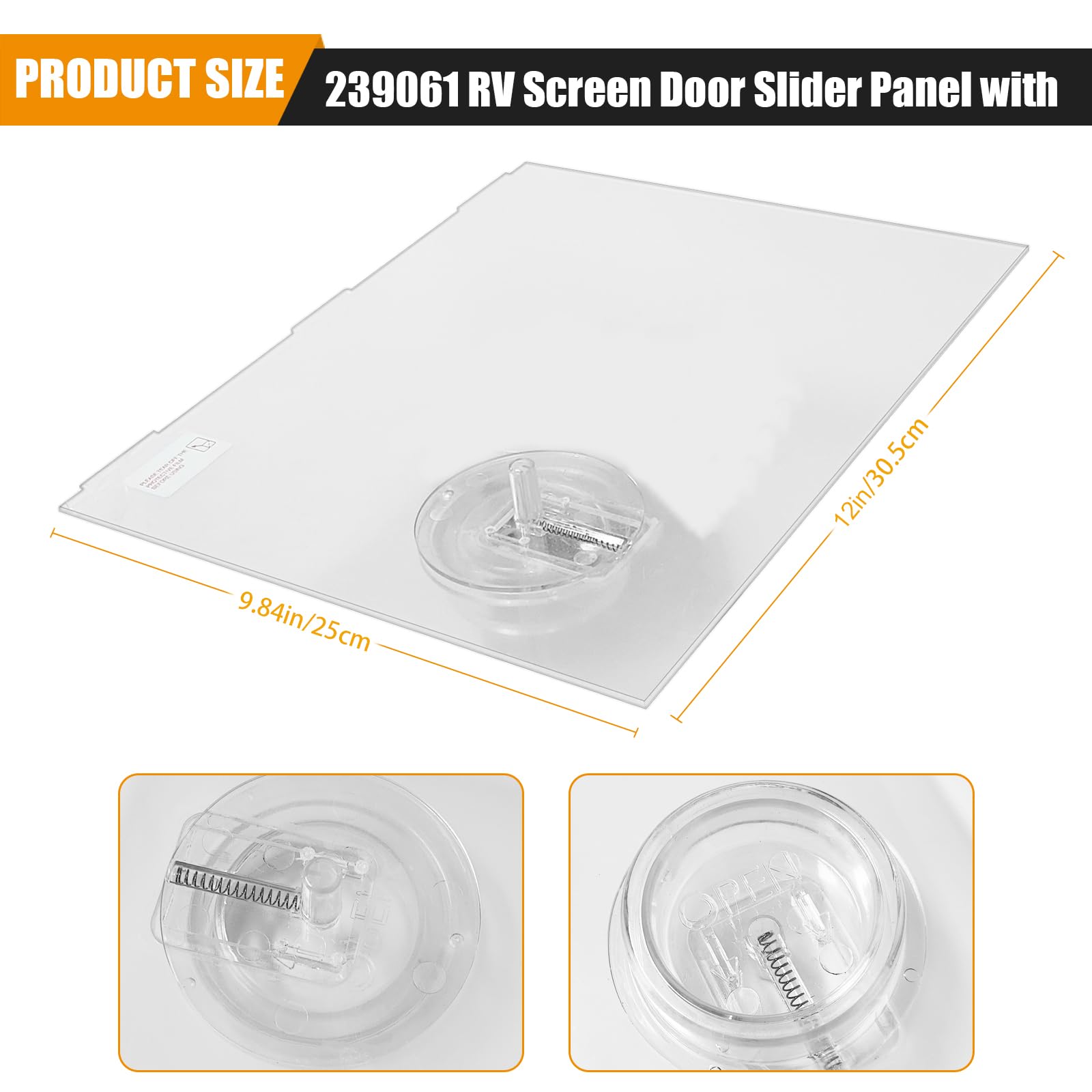 ●SUAVE GOTTI Amazon.com: Guweta 239061 RV/Camper Screen Door Slide Panel